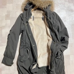 And A レディースボアライナーモッズコートの画像