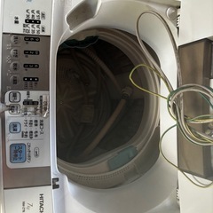 日立　洗濯機　白い約束　2015年製　丹波篠山市
の画像