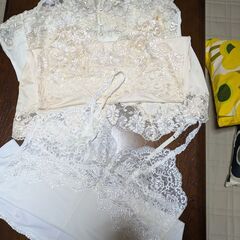 ☆未使用ワコール、レースキャミソール（下着）3枚　差し上げます。の画像
