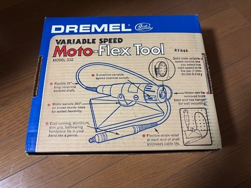 ✨フットペダル付き✨ドレメル Moto-Flex Tool モデル332