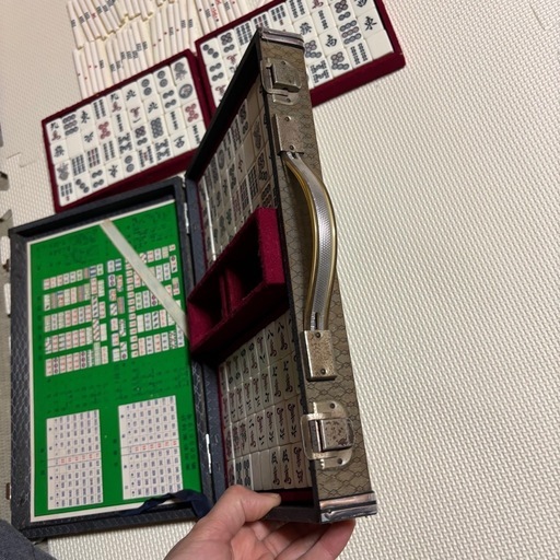 麻雀牌セットアンティークレトロ昭和 (アキチャン) 近江八幡の囲碁