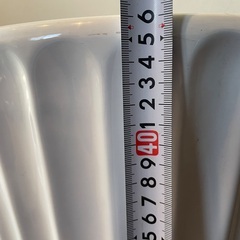 陶器鉢　大型　高さ46　直径40cmの画像