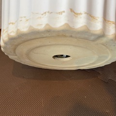 陶器鉢　大型　高さ46　直径40cmの画像