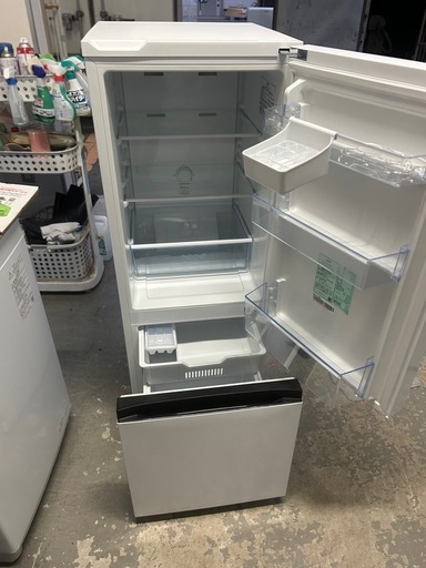 お買得☆美品☆2024年製☆ハイセンス☆2ドア☆162L☆ホワイト色☆激安