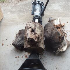 １２トン　手動薪割り機の画像