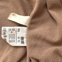 UNIQLO 中綿入りジャンパー  アウター ベビー 90cmの画像
