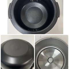 R505 ☀️ 2025年製の美品♪ Haier 炊飯ジャー 3合炊き JJ-M32E2 ⭐ 動作確認済 ⭐ クリーニング済の画像