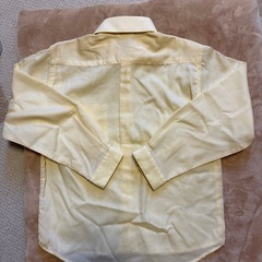 petit-f 長袖シャツ 130サイズ 淡い黄色の画像