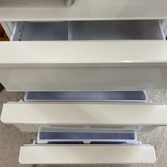 【愛品館江戸川店】保証充実 アクア 2022年製 355L 4ドア冷凍冷蔵庫 AQR-36M（W)の画像