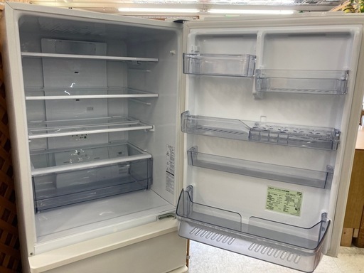 【愛品館江戸川店】保証充実 アクア 2022年製 355L 4ドア冷凍冷蔵庫 AQR-36M（W)
