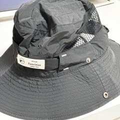 Tianciniao アウトドアハット ロゴあり ブラック 日焼...