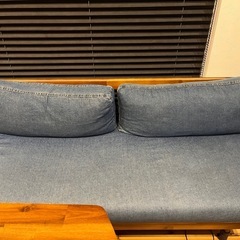 unico L字ソファ、テーブルの画像