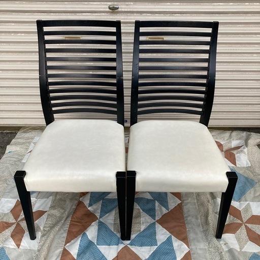 E682 アルモニア　ダイニングチェア　椅子2脚セット