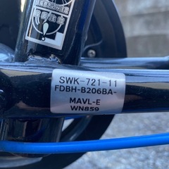 受渡者確定　自転車 0円の画像