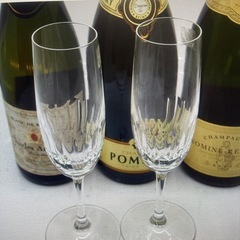 ノミネ ルナール Nomine Renard  POMMERY シャルル・アルマン シャンパーニュ シャンパン ワイン 未開栓 ３本まとめ シャンパングラス ペアの画像