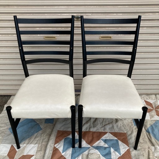 E683 アルモニア　ダイニングチェア　椅子2脚セット