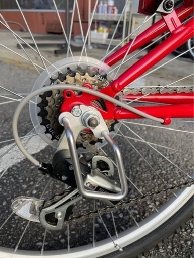 【折りたたみ自転車】【マウンテンバイク】クリーニング済み【管理番号1204】野