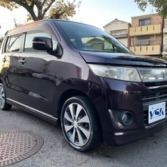 誰でも分割購入可能！【大阪店】ワゴンRスティングレー  TS  パープルの画像