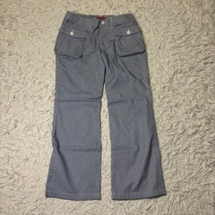 ELLE golf スラックス ストライプ レディース ストレッ...