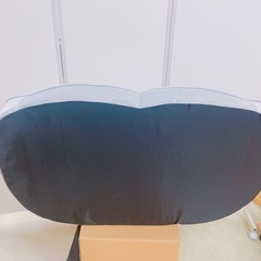 12DG1 ソファ 座椅子 2人掛け グレー　貝殻 シェルの画像