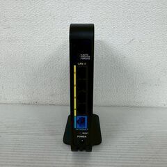 【Buffalo】 バッファロー Wi-Fiルーター WHR-1166DHP3 動作確認済み ブラック AirStation エアステーション ② A0965の画像