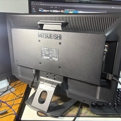 23インチ 液晶モニター MITSUBISHI RDT233WX-S 液晶パネル交換済みの画像