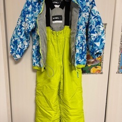 IGNIOスノーウエア120cm上下&FABLICEスノーグローブ120cm の画像