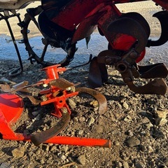 ヤンマー　管理機 正転逆転　土上げ　土入れ　土上機　 5.8馬力 作業幅 約300mm 畝立て　溝上げ　野菜 耕運機　尾輪付き　PST60　宮崎　簡易始動動画ありの画像