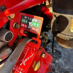 ヤンマー　管理機 正転逆転　土上げ　土入れ　土上機　 5.8馬力 作業幅 約300mm 畝立て　溝上げ　野菜 耕運機　尾輪付き　PST60　宮崎　簡易始動動画ありの画像