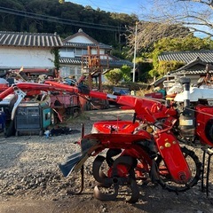 ヤンマー　管理機 正転逆転　土上げ　土入れ　土上機　 5.8馬力 作業幅 約300mm 畝立て　溝上げ　野菜 耕運機　尾輪付き　PST60　宮崎　簡易始動動画ありの画像