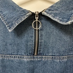 ノーブランド デニムジャケット 4Lの画像