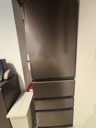 【美品】三菱　縦型冷蔵庫 4段引き出し