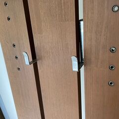 【リユースショップスパークル】突っ張りウォール　No.172　突っ張り収納 ラック　シェルフ　玄関収納などに！　配送設置可能♪の画像