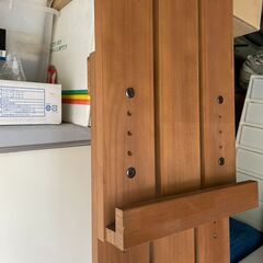 【リユースショップスパークル】突っ張りウォール　No.172　突っ張り収納 ラック　シェルフ　玄関収納などに！　配送設置可能♪の画像