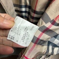 【価格相談応じます★】BURBERRY ベージュジャケット 44 レディースM〜L 綿100% 秋冬の画像