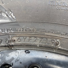 まだのれます！スタッドレス・ホイールセットの画像