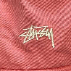 ステューシー　ピンク色　バケットハット ハット  stussyの画像