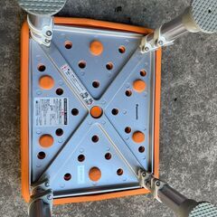 【リユースショップスパークル】浴槽台　No.173　Panasonic　オレンジ　バスチェア　高さ調整可能！　パナソニックエイジフリーライフテック　配送可能♪の画像