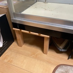 硝子 ショーケース大きい 引き取り限定早い方にの画像