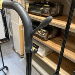 【ハンガーラック2列】【黒】※在庫2点★クリーニング済み【管理番号1204】野の画像