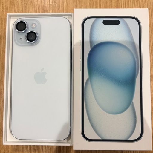 iPhone15 ブルー 125gb