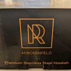 ROSENFELD - シーシャ & バーナーセット（炭とマウスピースも無料で込み）の画像