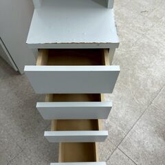 ★リユースのサカイ高崎店★TJ13521  隙間家具 白 H180×D45×W25 クリーニング済みの画像