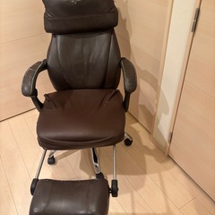レザー　オフィスチェア　の画像