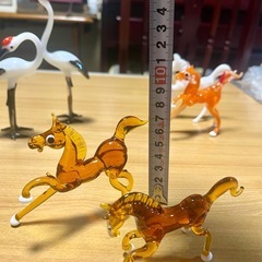 馬のガラス細工の画像