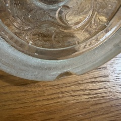 ガラス製ストレージジャー 蓋付きの画像