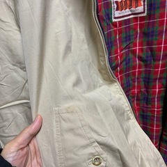 80'sヴィンテージ　バラクータ　ベージュ　ジャンパーチェック裏地 メンズ　Mの画像