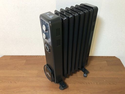 Dimplex オイルヒーターKECR12TiB ブラック 美品 自然体流熱 ディン