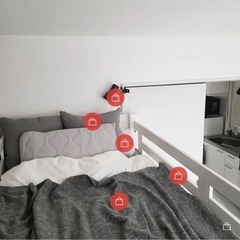 【美品】IKEA ブランケット イングルンの画像