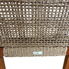 Kayu style グリーユ ダイニングチェア 美品 リゾート家具の画像